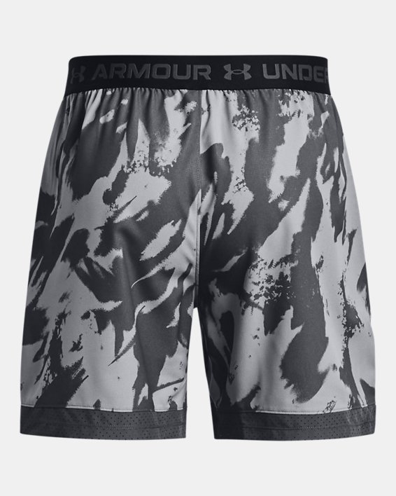 Shorts de 15 cm UA Vanish Woven Printed para hombre, Gray, pdpMainDesktop image number 6